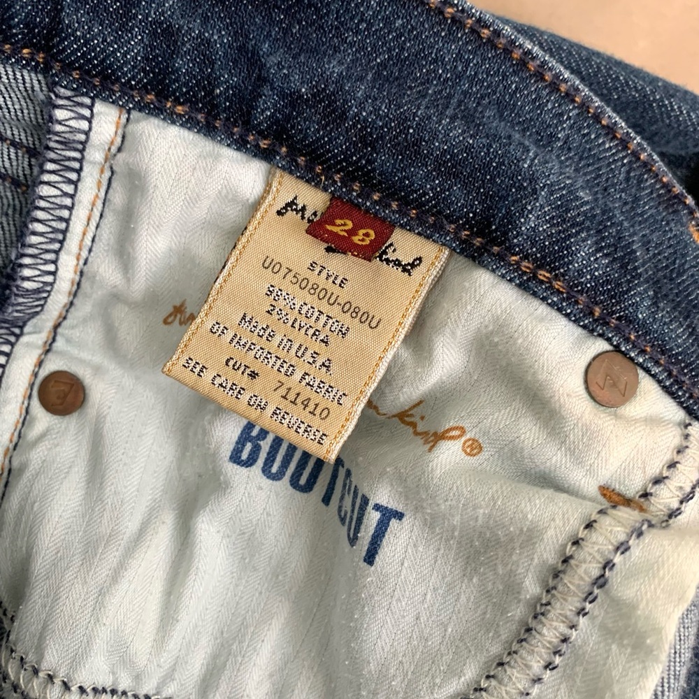 7 For All Mankind Low Rise Original Bootcut
Jeans Women's 28 - Picture 7 of 13
